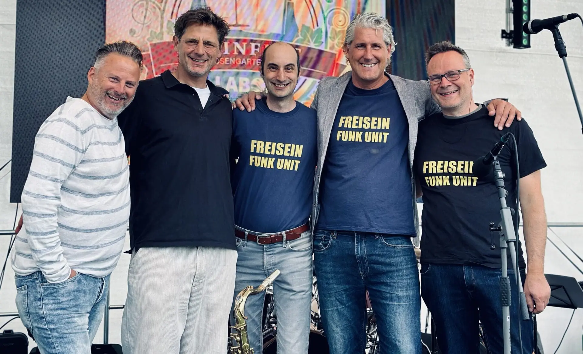 Freisein Funk Unit: Matthias Schmidt, Till Barth, Nils Ahrens, Weert Kramer, Christian Kraus
